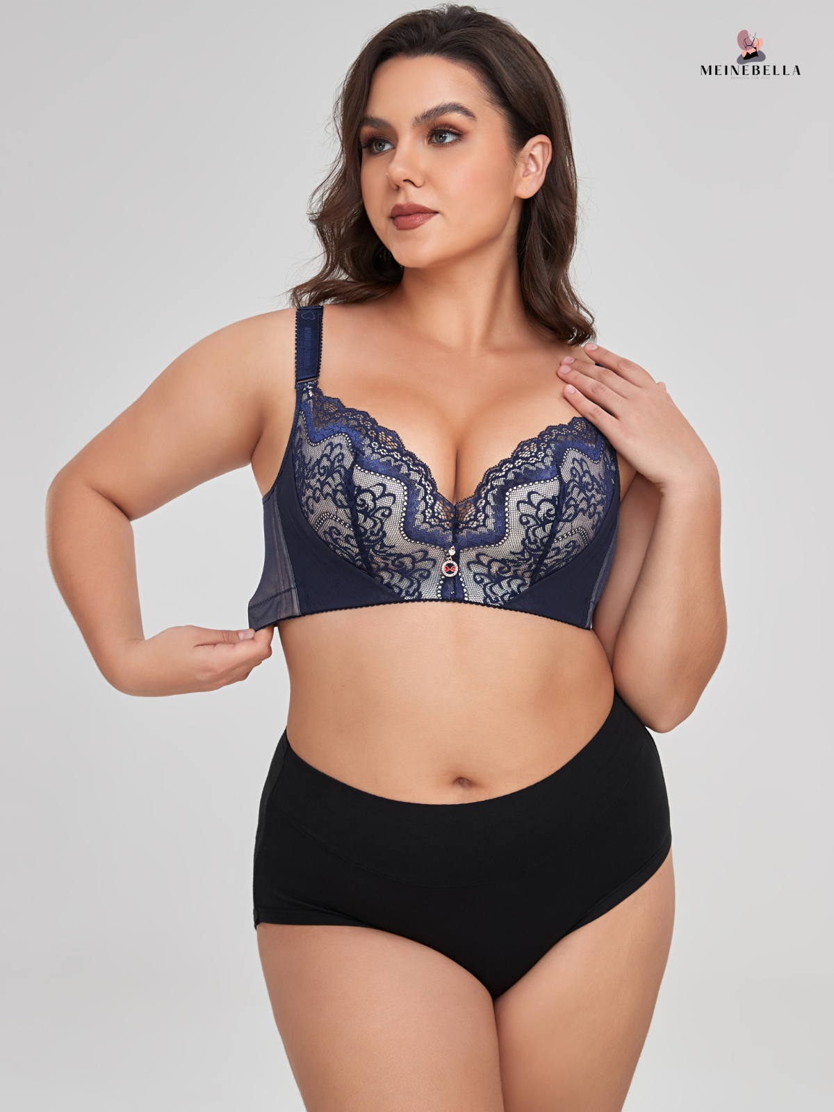 Meinebella™ Push-Up BH med Spets