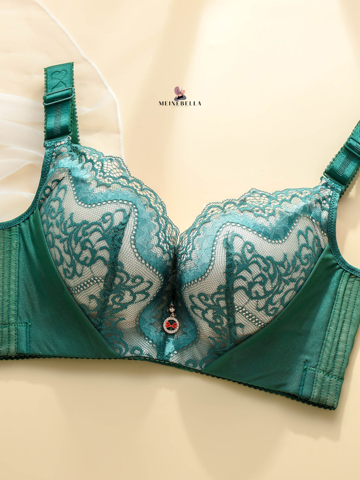 Meinebella™ Push-Up-BH med Spets i Extra Färger