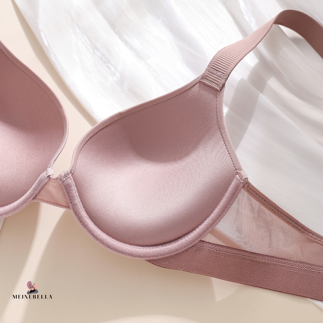 Meinebella™ Super Push-Up BH med djup urringning
