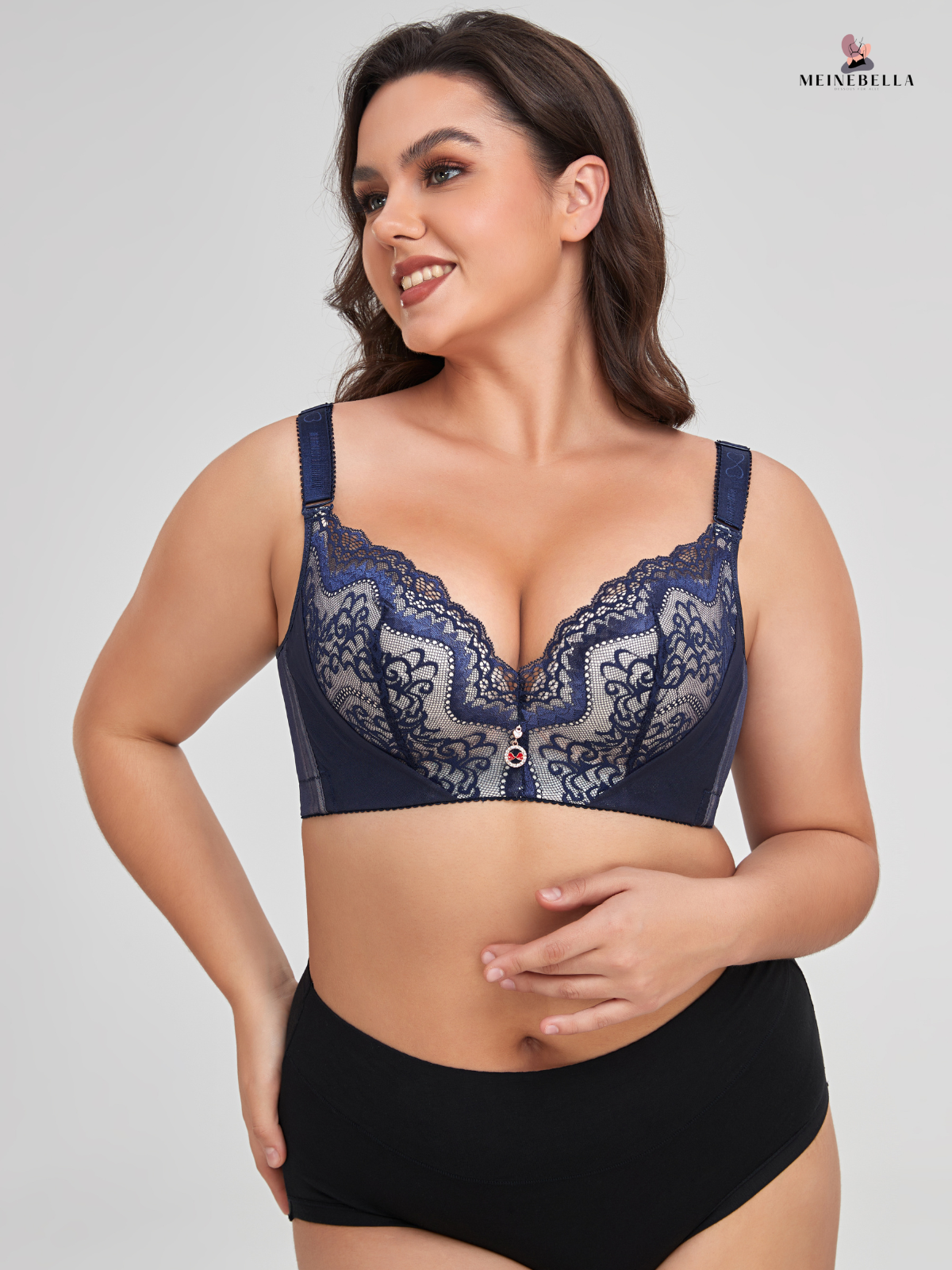 Meinebella™ Push-Up BH med Spets