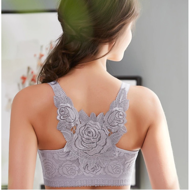 Meinebella™ Push-Up BH Utan Byglar med Framknäppning i Extra Färger