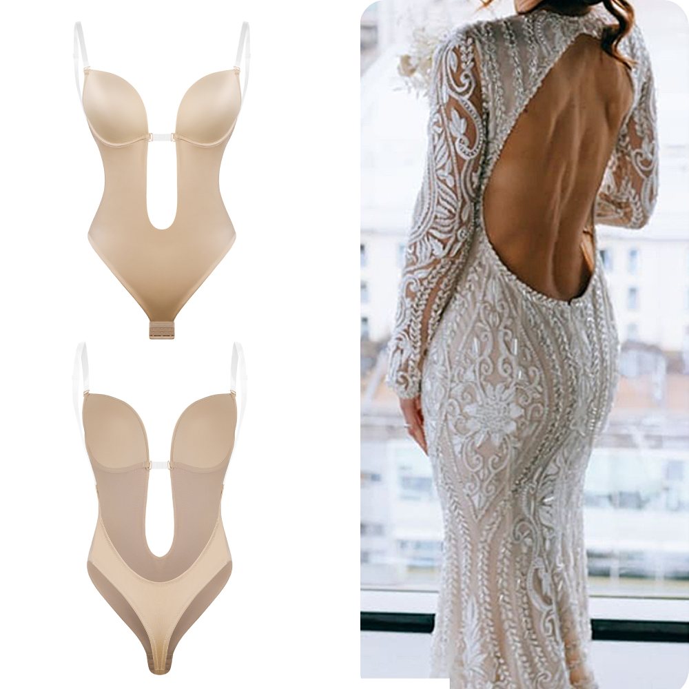 Meinebella™ V-ringad Rygglös Body-BH