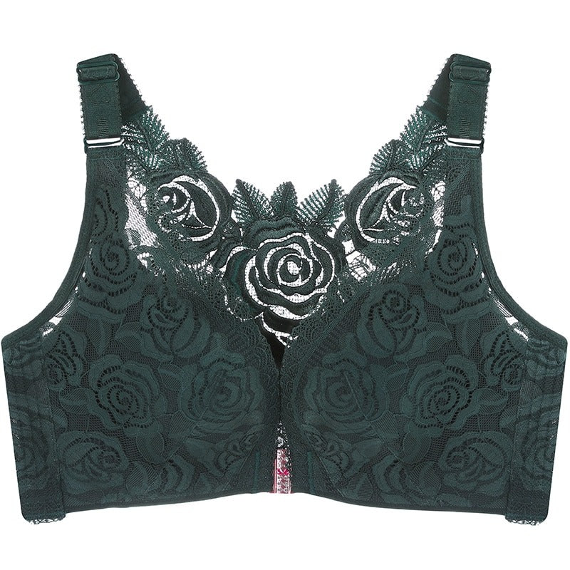 Meinebella™ Push-Up BH Utan Byglar med Framknäppning i Extra Färger