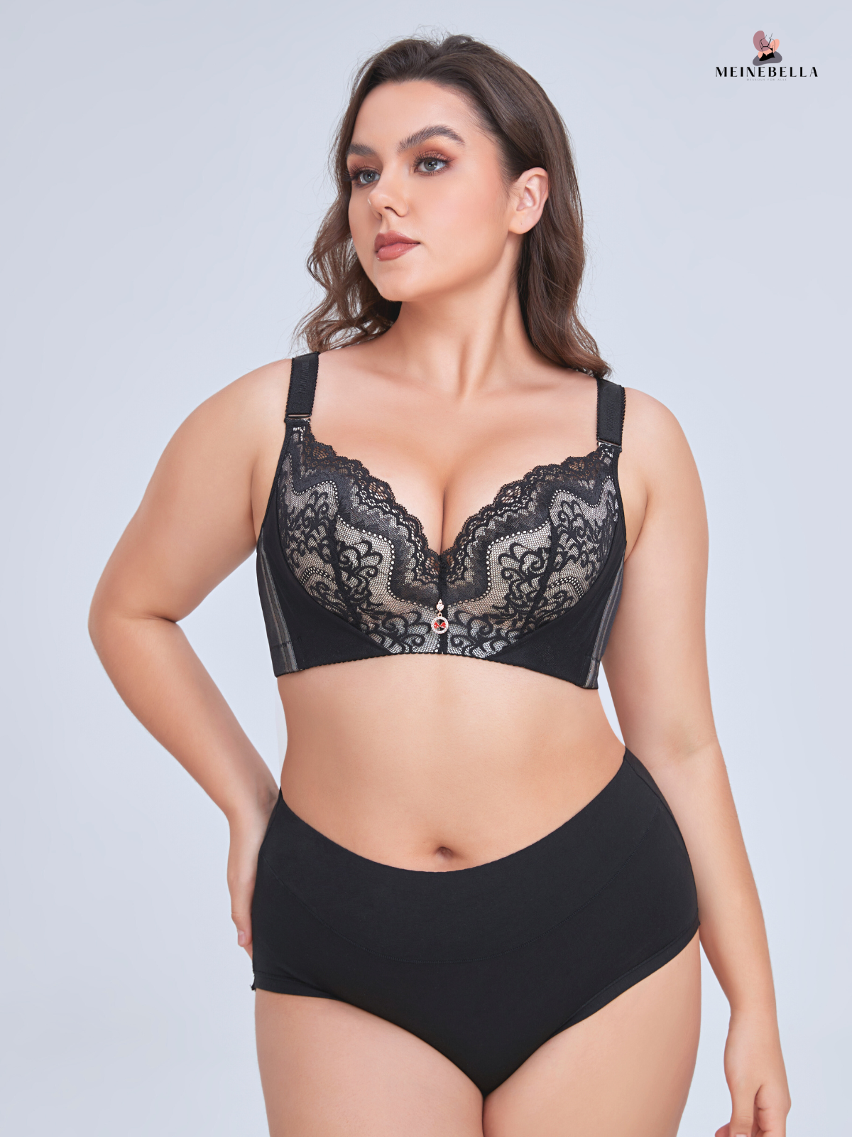 Meinebella™ Push-Up BH med Spets