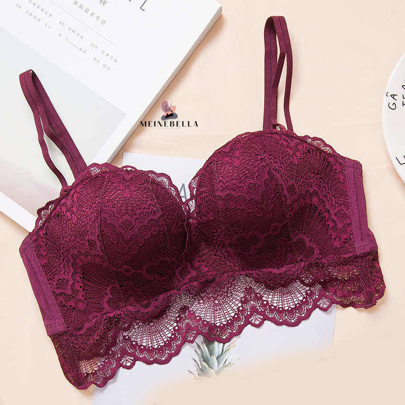 Meinebella™ A-C Push-Up BH med Spets