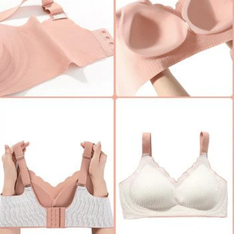 Meinebella™ BH Utan Bygel med Svepande Urringning
